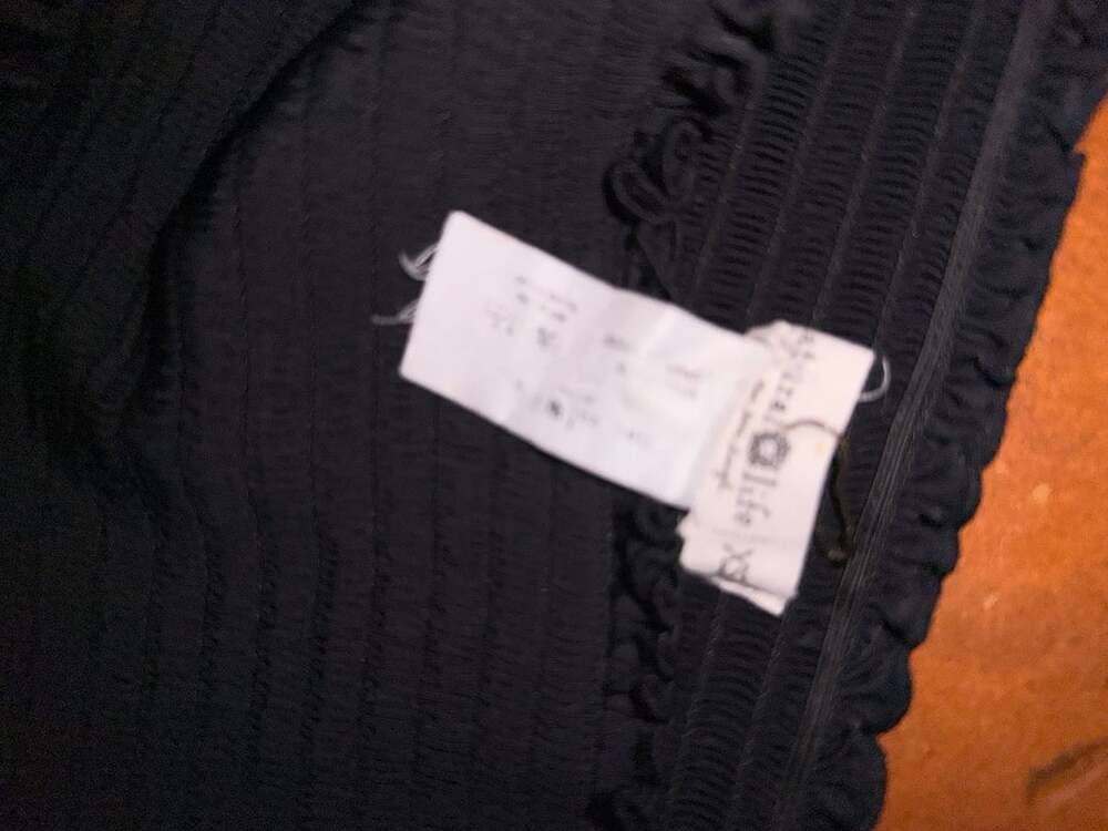Natural Life Skirt Size XS Black Ruffle Mini - Picture 3 of 3